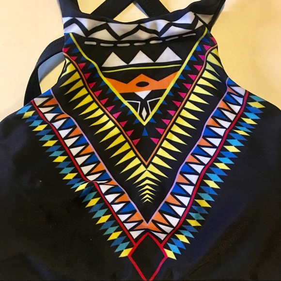 Aztec Print Bikini - Picture 2 of 3